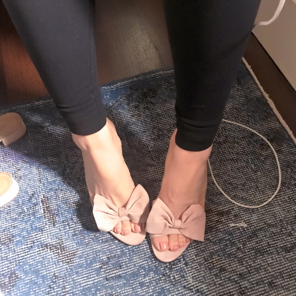 Prada bow woman sandal shoes size 36.5 or 6.5